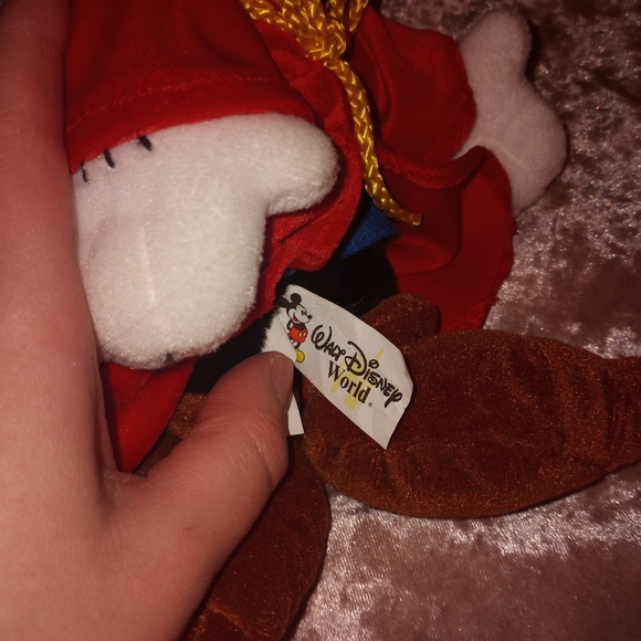 NWT VINTAGE Sorcerer Mickey Disney World Stuffed Animal - Picture 4 of 8